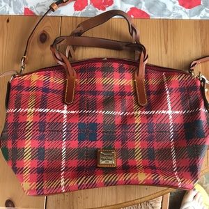 Dooney & Bourke Tartan Print bag